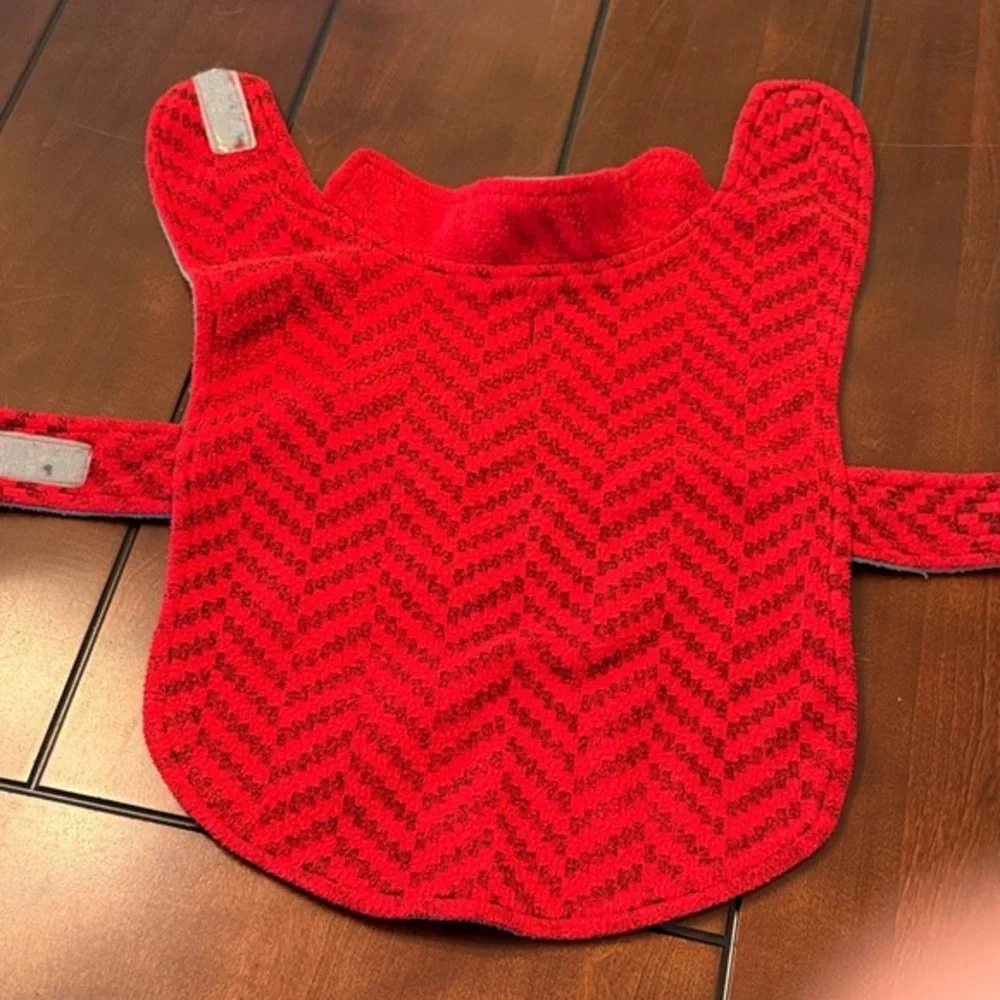 ❤️3 for $15!❤️ Chevron Patterned Dog Sweater in Red